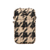 Chanel Tweed Chain Around Phone Holder Secondhand