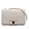 Ferragamo Leather Vara Bow Chain Crossbody Secondhand