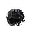 Saint Laurent Small Studded Calfskin Emmanuelle Fringe Bucket Bag Secondhand