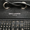 Saint Laurent Small Studded Calfskin Emmanuelle Fringe Bucket Bag Secondhand
