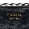 Prada Bicolor Saffiano Trimmed City Calf Double Zip Satchel Secondhand