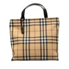 Burberry House Check Coated Canvas Tote Secondhand