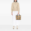 Burberry House Check Coated Canvas Tote Secondhand