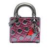 Dior Anselm Reyle Mini Metallic Lambskin Cannage Lady Dior Secondhand