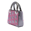 Dior Anselm Reyle Mini Metallic Lambskin Cannage Lady Dior Secondhand