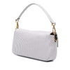 Fendi Medium Striped Canvas Baguette Satchel Secondhand