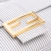 Fendi Medium Striped Canvas Baguette Satchel Secondhand