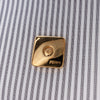 Fendi Medium Striped Canvas Baguette Satchel Secondhand