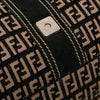 Fendi Zucchino Canvas Shoulder Bag Secondhand