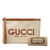 Gucci Canvas Logo Clutch Secondhand