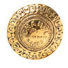 Secondhand Chanel Gold Plated 31 Rue Cambon Round Brooch