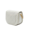 Chanel CC Quilted Calfskin Round Moon Messenger Flap Secondhand