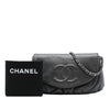 Chanel CC Caviar Half Moon Wallet on Chain Secondhand