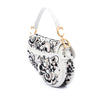 Dior Mini Calfskin Embroidered and Beaded Saddle Bag Secondhand