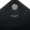 Saint Laurent Medium Chevron Sheepskin  Monogram Monochrome College Bag Secondhand