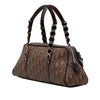 Dior Diorissimo Trotter Coated Canvas Romantique Floral Bow Handbag Secondhand