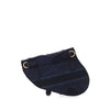 Dior Canvas Embroidered Camouflage Saddle Belt Bag Secondhand