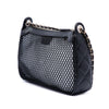 Chanel CC Mesh and Shiny Lambskin Clutch with Chain Secondhand