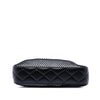 Chanel CC Mesh and Shiny Lambskin Clutch with Chain Secondhand
