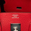 Hermès Clemence Birkin Retourne 35 Secondhand