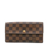 Louis Vuitton Damier Ebene Sarah Wallet Secondhand