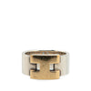 Secondhand Hermès 18K Yellow Gold Sterling Silver Hercules Ring