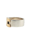 Secondhand Hermès 18K Yellow Gold Sterling Silver Hercules Ring