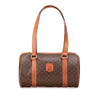 Celine Macadam Coated Canvas Shoulder Bag Secondhand