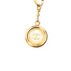 Chanel Gold Plated CC Medallion Chain Belt Secondhand