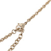 Chanel CC Gold Plated Strass Perfume Bottle Pendant Necklace Secondhand