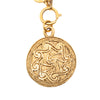 Secondhand Chanel CC Gold Plated Medallion Pendant Necklace