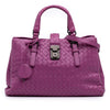Bottega Veneta Small Nappa Intrecciato Roma Satchel Secondhand