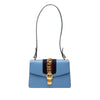 Secondhand Gucci Small Leather Sylvie Web Satchel