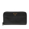 Prada Saffiano Zip Around Long Wallet Secondhand