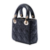Dior Micro Lambskin Cannage Lady Dior Secondhand
