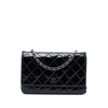 Chanel CC Quilted Patent Wallet On Chain Secondhand
