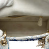 Dior Mini Calfskin Beaded Jardin D Hiver Lady Dior Secondhand