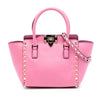 Valentino Mini Leather Rockstud Double Handle Tote Secondhand