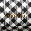 Miu Miu Nylon Gingham Drawstring Pouch Secondhand