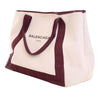 Balenciaga Canvas Navy Cabas Tote M Secondhand