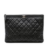 Chanel Medium Quilted Caviar Boy O Case Clutch Secondhand