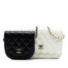 Chanel CC Quilted Lambskin Side Packs Flap Secondhand