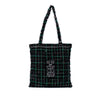 Chanel Large Tweed Resin Embellished Robot Shopping Tote Secondhand