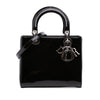 Dior Medium Patent Lady Dior Secondhand