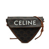Celine Triomphe Coated Canvas Logo Triangle Crossbody Secondhand