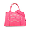 Prada Small Canvas Canapa Logo Satchel Secondhand