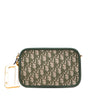 Dior Oblique Canvas Diorquake Clutch Secondhand