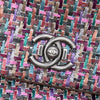 Chanel CC Multicolor Tweed Flap Secondhand