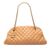 Chanel Medium Lambskin Just Mademoiselle Bowling Bag Secondhand