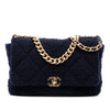 Chanel Maxi Tweed 19 Flap Secondhand